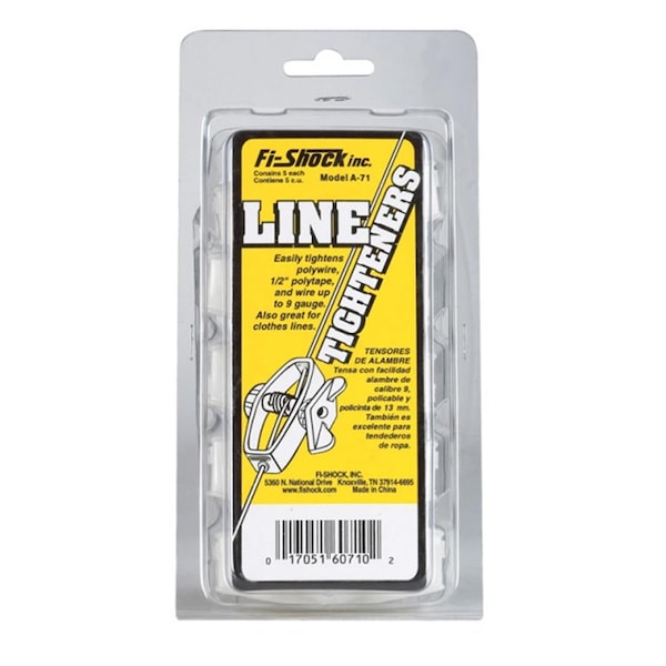 Fi-Shock A-71 Line Tighteners for Polywire Polytape & Wire up to 9 Gauge 7185697 - main
